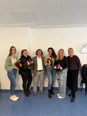 Gemeinsamer Moment beim Trägerevent