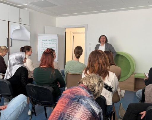 Gruppenarbeit beim Trägerevent