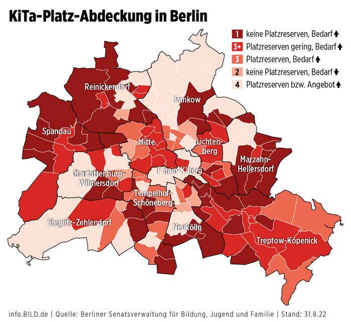 Karte: KiTa-Platz-Abdeckung in Berlin