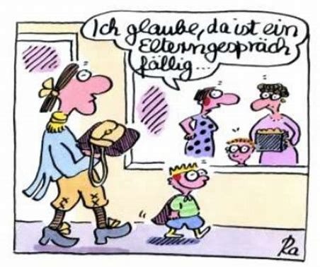 Comic: Elterngespräch in der Kita